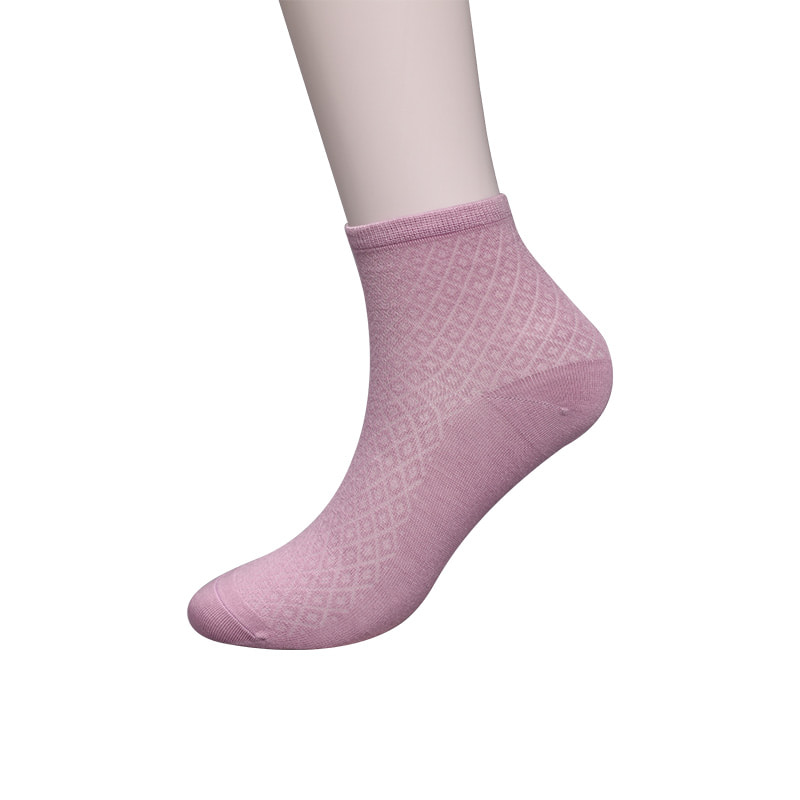 حقيبة نايلون من ألياف الخيزران الناعمة، جوارب نسائية غير رسمية رفيعة من الألماس الصغير، جوارب نسائية مخيطة يدويًا WSD1689