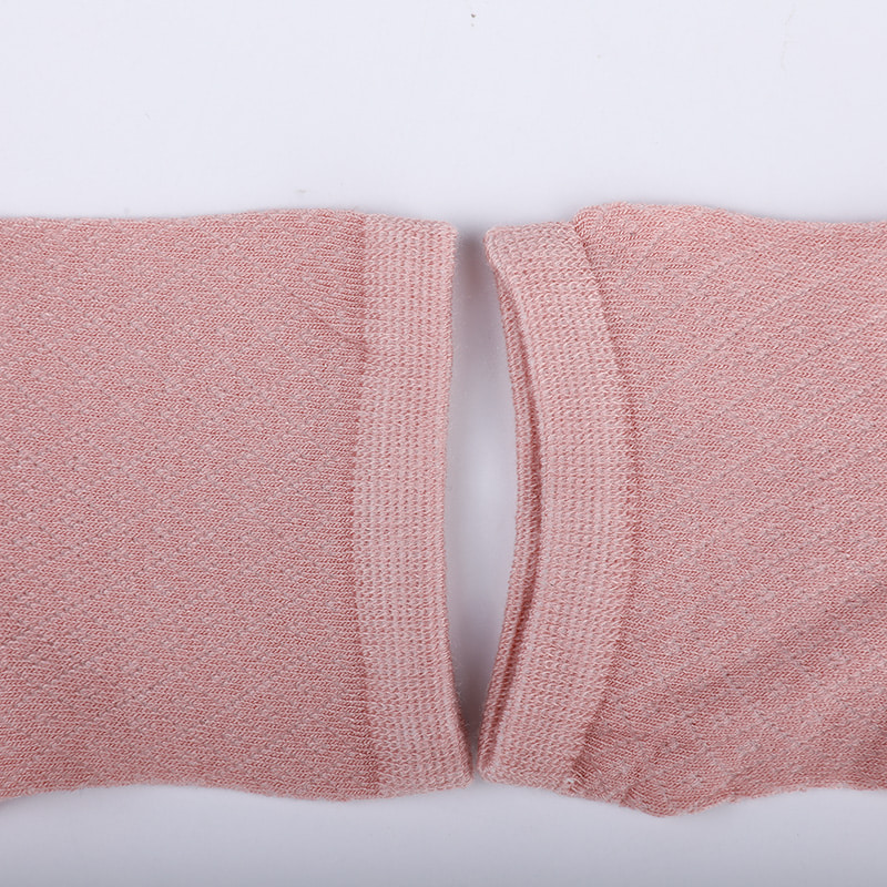 حقيبة نايلون من ألياف الخيزران الناعمة، جوارب نسائية غير رسمية رفيعة من الألماس الصغير، جوارب نسائية مخيطة يدويًا WSD1689