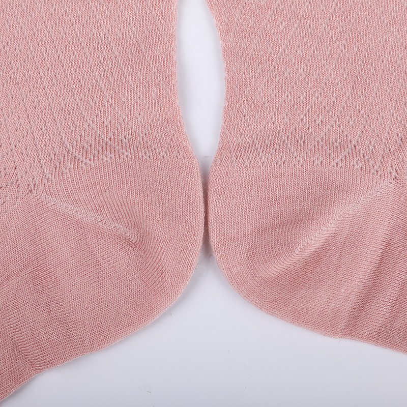 حقيبة نايلون من ألياف الخيزران الناعمة، جوارب نسائية غير رسمية رفيعة من الألماس الصغير، جوارب نسائية مخيطة يدويًا WSD1689